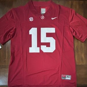 Alabama Crimson Tide Ty Simpson Football Jersey Stitched Adult Large NWT